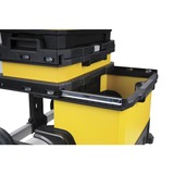Stanley 1-95-621 Cassetta degli attrezzi Nero, Giallo, Carrelli per attrezzi giallo/Nero, Nero, Giallo, 568 mm, 730 mm, 2389 mm