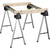 Stanley FMST1-75763 Banco di lavoro Banco da lavoro portatile, Base Banco da lavoro portatile, Metallo, Nero, Grigio, Giallo, 900 kg