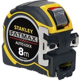 Stanley Metro a nastro FATMAX PRO Autolock, 8 metri, Misura di nastro Nero/Giallo