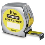 Stanley Metro a nastro Powerlock, 10 metri, Misura di nastro argento/Giallo