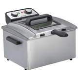 Steba DF 300 Doppia 5 L 3000 W Acciaio inossidabile accaio, 5 L, 1,5 kg, 5 L, 190 °C, Doppia, Acciaio inossidabile