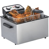 Steba DF 300 Doppia 5 L 3000 W Acciaio inossidabile, Friggitrice accaio, 5 L, 1,5 kg, 5 L, 190 °C, Doppia, Acciaio inossidabile