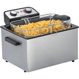 Steba DF 300 Doppia 5 L 3000 W Acciaio inossidabile, Friggitrice accaio, 5 L, 1,5 kg, 5 L, 190 °C, Doppia, Acciaio inossidabile
