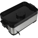 Steba DG 2 pentola a vapore 2 cestello/i Libera installazione 1200 W Nero, Acciaio inossidabile accaio/Nero, 2 cestello/i, Nero, Acciaio inossidabile, Libera installazione, Touch, Frontale, Acciaio inossidabile