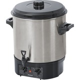 ER 2 pentola a cottura lenta 27 L 2000 W Nero, Acciaio inossidabile