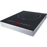 Steba HK 30 Nero, Acciaio inossidabile Superficie piana Ceramica 1 Fornello(i), Piastra riscaldante Nero/Argento, Nero, Acciaio inossidabile, Superficie piana, Ceramica, Vetro-ceramica, 1 Fornello(i), 1 Fornello(i)