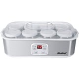 Steba JM 3 1,4 L Yogurt 25 W accaio/Bianco, 25 W, 1,4 L, Acciaio inossidabile, Bianco