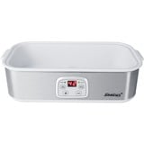 Steba JM 3 1,4 L Yogurt 25 W, Joghurtmaker accaio/Bianco, 25 W, 1,4 L, Acciaio inossidabile, Bianco