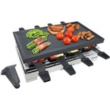 Steba RC 68 8 persona(e) 1200 W, Raclette Nero/Argento, 1200 W, 140 mm, 240 mm, 405 mm, 5 kg