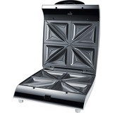 Steba SG 40 tostiera 1200 W Argento, Acciaio inossidabile argento/Nero, 1200 W, 350 x 270 x 120 mm, Argento, Acciaio inossidabile