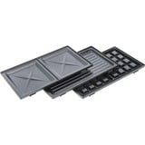 Steba SG 55 tostiera 1100 W Nero, Creatore del panino Nero, 1100 W, 230 V, 255 mm, 220 mm, 95 mm, 1,8 kg