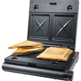 Steba SG 55 tostiera 1100 W Nero, Creatore del panino Nero, 1100 W, 230 V, 255 mm, 220 mm, 95 mm, 1,8 kg
