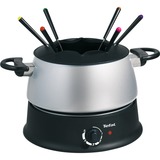 Tefal EF 3000.10 fondue, gourmet & wok Nero/Argento, Nero, Argento, 1200 W, Vendita al dettaglio