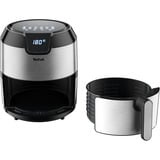 Tefal Easy Fry EY401D Singolo 4,2 L Indipendente 1500 W Friggitrice ad aria calda Nero, Acciaio inox accaio/Nero, Friggitrice ad aria calda, 4,2 L, 1,2 kg, 80 °C, 200 °C, 6 persona(e)