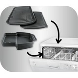 Tefal GC712D34 (GC712D34) Griglia di contatto, Come contattare con grill argento/Nero, Grigio, 2000 W, 399 mm, 229 mm, 369 mm, 6,5 g