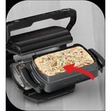 Tefal GC7148 Griglia di contatto, Come contattare con grill Nero, Nero, Acciaio inossidabile, Rettangolare, Griglia, 300 x 200 mm, Alluminio