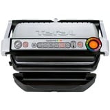 Tefal GC716D Griglie di contatto argento/Nero, Nero, Metallico, Acciaio inossidabile, Da tavolo, Pulsanti, Piastra, 300 x 200 mm