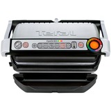 Tefal GC716D Griglie di contatto, Come contattare con grill argento/Nero, Nero, Metallico, Acciaio inossidabile, Da tavolo, Pulsanti, Piastra, 300 x 200 mm
