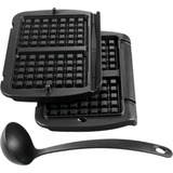 Tefal GC716D Griglie di contatto, Come contattare con grill argento/Nero, Nero, Metallico, Acciaio inossidabile, Da tavolo, Pulsanti, Piastra, 300 x 200 mm