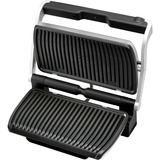 Tefal GC724D Griglia di contatto, Come contattare con grill acciaio inox satinato/Nero, Nero, Metallico, Da tavolo, Pulsanti, Piastra, 400 x 200 mm, Coperchio incernieriato
