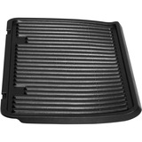 Tefal GC724D Griglia di contatto, Come contattare con grill acciaio inox satinato/Nero, Nero, Metallico, Da tavolo, Pulsanti, Piastra, 400 x 200 mm, Coperchio incernieriato