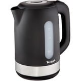 Tefal KO3308 bollitore elettrico 1,7 L 2400 W Nero accaio/Nero, 1,7 L, 2400 W, Nero, Indicatore del livello dell'acqua, Senza filo, Filtro