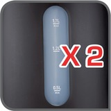 Tefal KO3308 bollitore elettrico 1,7 L 2400 W Nero accaio/Nero, 1,7 L, 2400 W, Nero, Indicatore del livello dell'acqua, Senza filo, Filtro