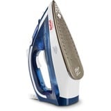 Tefal Maestro 2 FV1845 FV1845+47+48, Ferro da stiro blu/Bianco, Ferro da stiro a secco e a vapore, Piastra in Ceramica, 1,95 m, 115 g/min, Blu, 35 g/min