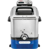 Tefal Oleoclean Pro Inox & Design FR8040 Singolo 3,5 L 2300 W Nero, Acciaio inossidabile accaio/Nero, 3,5 L, 1,2 kg, Singolo, Nero, Acciaio inossidabile, 2300 W, 348 mm