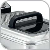 Tefal Oleoclean Pro Inox & Design FR8040 Singolo 3,5 L 2300 W Nero, Acciaio inox, Friggitrice accaio/Nero, 3,5 L, 1,2 kg, Singolo, Nero, Acciaio inox, 2300 W, 348 mm