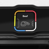 Tefal OptiGrill Elite GC750D30 Griglia di contatto argento/Nero, Nero, Acciaio inossidabile, Plastica, Rettangolare, Touch, 600 cm², 300 x 200 mm