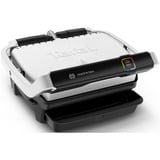 Tefal OptiGrill Elite GC750D30 Griglia di contatto argento/Nero, Nero, Acciaio inossidabile, Plastica, Rettangolare, Touch, 600 cm², 300 x 200 mm