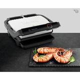 Tefal OptiGrill Elite GC750D30 Griglia di contatto argento/Nero, Nero, Acciaio inossidabile, Plastica, Rettangolare, Touch, 600 cm², 300 x 200 mm