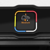 Tefal OptiGrill Elite GC750D30 Griglia di contatto, Come contattare con grill argento/Nero, Nero, Acciaio inossidabile, Plastica, Rettangolare, Touch, 600 cm², 300 x 200 mm