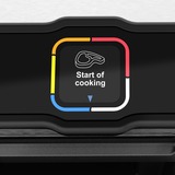 Tefal OptiGrill Elite GC750D30 Griglia di contatto, Come contattare con grill argento/Nero, Nero, Acciaio inossidabile, Plastica, Rettangolare, Touch, 600 cm², 300 x 200 mm