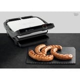 Tefal OptiGrill Elite GC750D30 Griglia di contatto, Come contattare con grill argento/Nero, Nero, Acciaio inossidabile, Plastica, Rettangolare, Touch, 600 cm², 300 x 200 mm