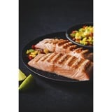 Tefal OptiGrill Elite GC750D30 Griglia di contatto, Come contattare con grill argento/Nero, Nero, Acciaio inossidabile, Plastica, Rettangolare, Touch, 600 cm², 300 x 200 mm