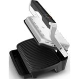 Tefal OptiGrill Elite GC750D30 Griglia di contatto, Come contattare con grill argento/Nero, Nero, Acciaio inossidabile, Plastica, Rettangolare, Touch, 600 cm², 300 x 200 mm