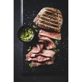 Tefal OptiGrill Elite GC750D30 Griglia di contatto, Come contattare con grill argento/Nero, Nero, Acciaio inossidabile, Plastica, Rettangolare, Touch, 600 cm², 300 x 200 mm