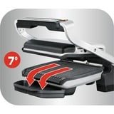 Tefal OptiGrill+ Griglie di contatto, Come contattare con grill argento/Nero, Argento, Rettangolare, Sensore, Griglia, 600 cm², 300 x 200 mm