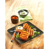 Tefal OptiGrill+ Griglie di contatto, Come contattare con grill argento/Nero, Argento, Rettangolare, Sensore, Griglia, 600 cm², 300 x 200 mm