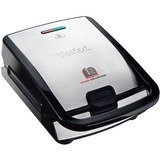 Tefal Snack Collection SW 852 D tostiera 700 W Nero, Acciaio inossidabile argento, 700 W, Tipo C, 203 mm, 280 mm, 361 mm, 3,12 kg