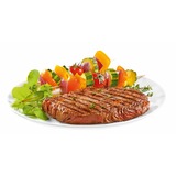Tefal Ultra Compact 600 Classic GC3050, Come contattare con grill argento/Nero, Nero, Metallico, Titanio, Acciaio inossidabile, Rettangolare, Piastra, 600 cm², Coperchio incernieriato, Coperchio di chiusura