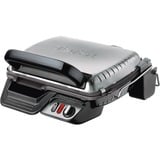 Tefal Ultra Compact 600 Comfort GC3060 Griglia di contatto, Come contattare con grill accaio/Nero, Nero, Acciaio inox, Rettangolare, Alluminio, 2000 W, 210 mm, 383 mm
