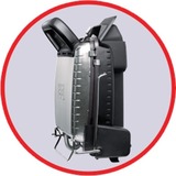 Tefal Ultra Compact 600 Comfort GC3060, Come contattare con grill accaio/Nero, Nero, Acciaio inossidabile, Rettangolare, Alluminio, 2000 W, 210 mm, 383 mm