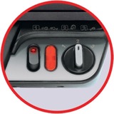 Tefal Ultra Compact 600 Comfort GC3060, Come contattare con grill accaio/Nero, Nero, Acciaio inossidabile, Rettangolare, Alluminio, 2000 W, 210 mm, 383 mm