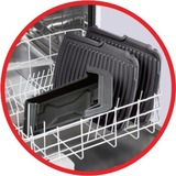 Tefal Ultra Compact 600 Comfort GC3060, Come contattare con grill accaio/Nero, Nero, Acciaio inossidabile, Rettangolare, Alluminio, 2000 W, 210 mm, 383 mm