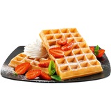 Tefal WM756D piastra per waffle 2 waffle 1200 W Nero, Acciaio inossidabile Nero/Argento, 250 mm, 250 mm, 415 mm, 4,7 kg, 1200 W, 80 cm