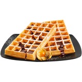 Tefal WM756D piastra per waffle 2 waffle 1200 W Nero, Acciaio inox, Cialde Nero/Argento, 2 waffle, Rettangolare, Nero, Acciaio inox, Acciaio inox, 1200 W, 10 cm