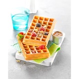 Tefal WM756D piastra per waffle 2 waffle 1200 W Nero, Acciaio inox, Cialde Nero/Argento, 2 waffle, Rettangolare, Nero, Acciaio inox, Acciaio inox, 1200 W, 10 cm